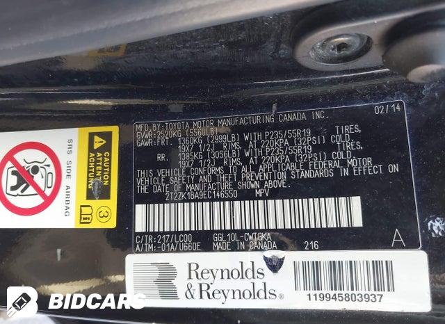 2T2ZK1BA9EC146550 2014 Lexus RX photo no. 9