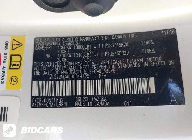 2T2ZZMCA0HC044425 2017 Lexus RX photo no. 9