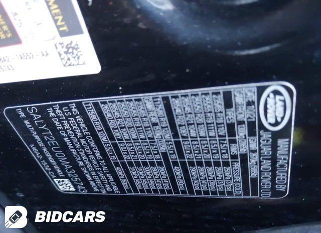 SALYT2EU0MA325743 2021 Land Rover Range Rover photo no. 9