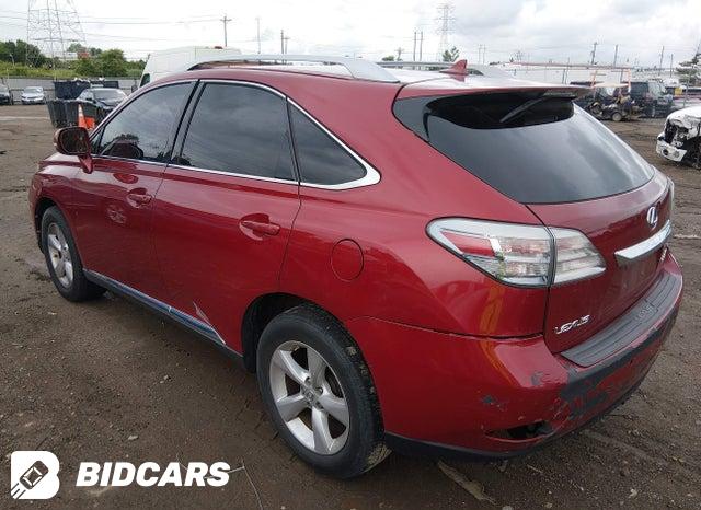 2T2BK1BA8AC047360 2010 Lexus RX photo no. 3