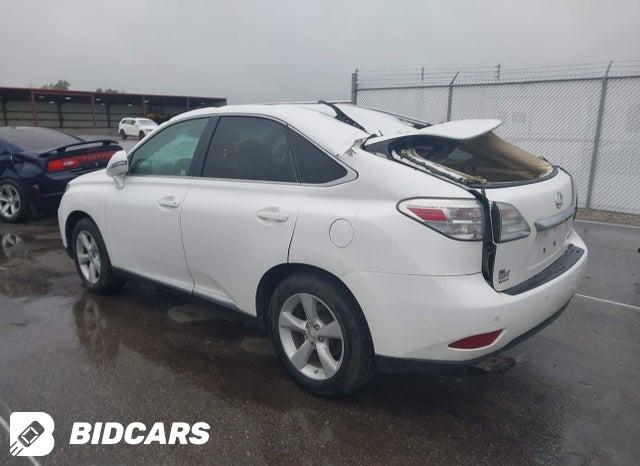 2T2BK1BA0CC126010 2012 Lexus RX photo no. 3