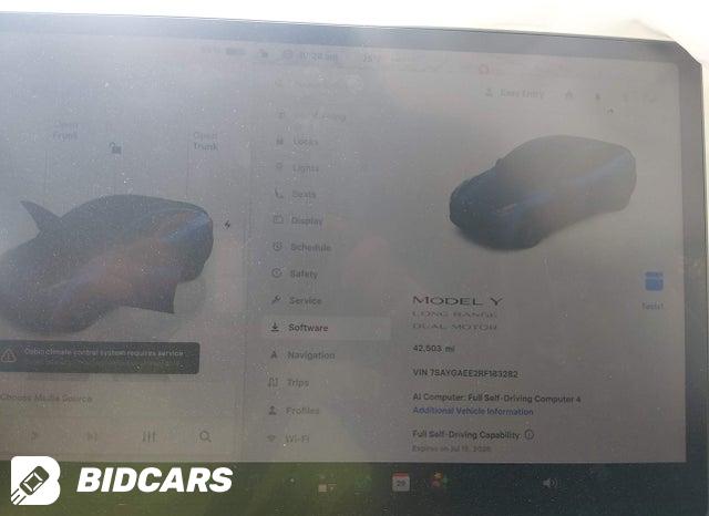 7SAYGAEE2RF183282 2024 Tesla Model Y photo no. 7