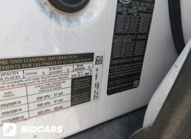 SALYB2EX8LA258661 2020 Land Rover Range Rover photo no. 9