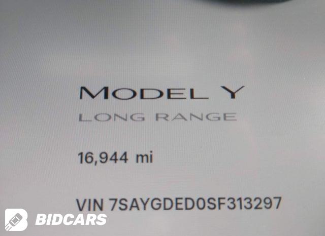 2025 Tesla MODEL Y — VIN 7SAYGDED0SF313297, şəkil 16