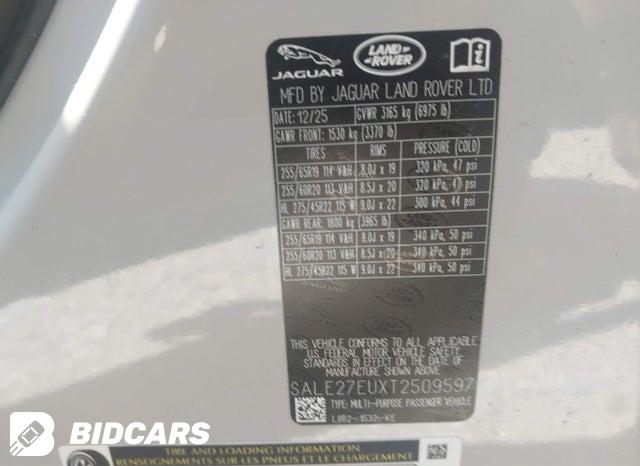 SALE27EUXT2509597 2026 Land Rover Defender photo no. 9
