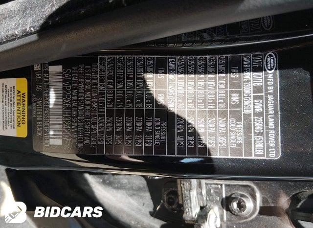 SALVP2RX6JH324207 2018 Land Rover Range Rover photo no. 9