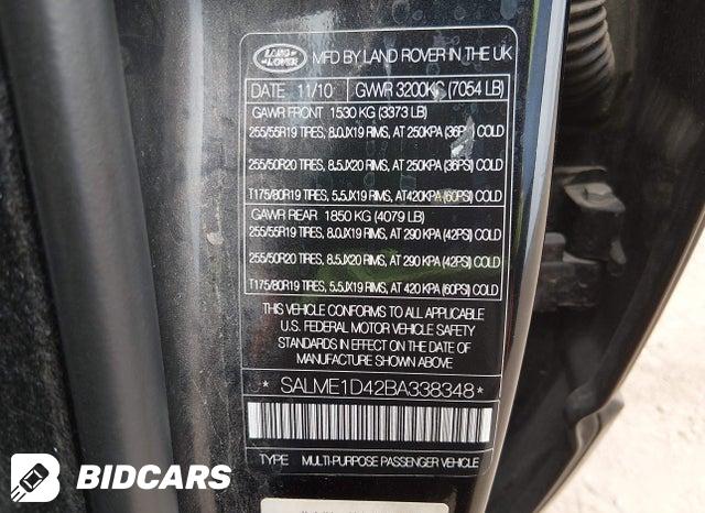 SALME1D42BA338348 2011 Land Rover Range Rover photo no. 9