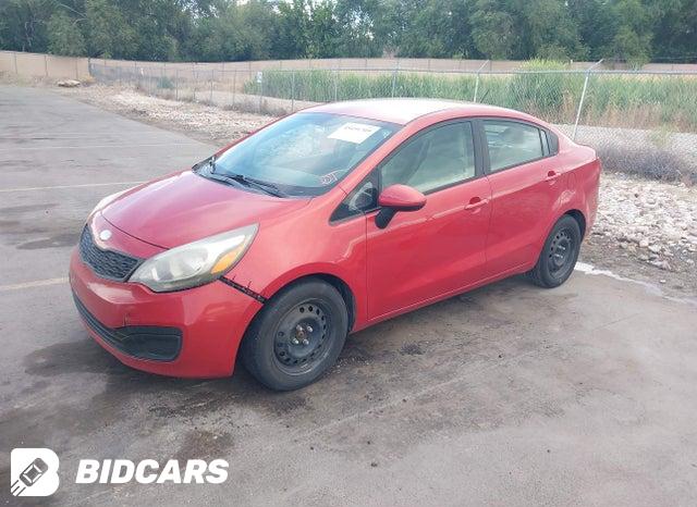 KNADM4A37D6256383 2013 KIA Rio photo no. 2