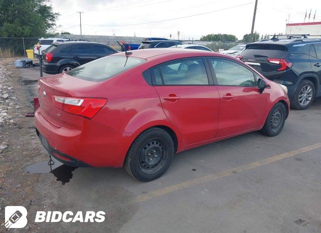 KNADM4A37D6256383 2013 KIA Rio photo no. 4