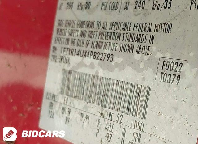 1FTYR14UX4PB22793 2004 Ford Ranger photo no. 9