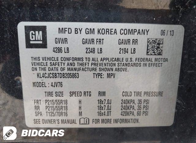 KL4CJCSB7DB205863 2013 Buick Encore photo no. 9