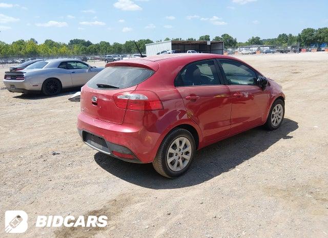 KNADM5A38C6021592 2012 KIA Rio photo no. 4