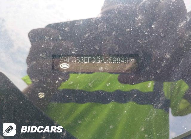 SALGS3EF0GA259849 2016 Land Rover Range Rover photo no. 9