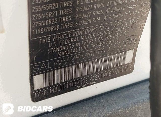 SALWV2FV8HA175315 2017 Land Rover Range Rover photo no. 9