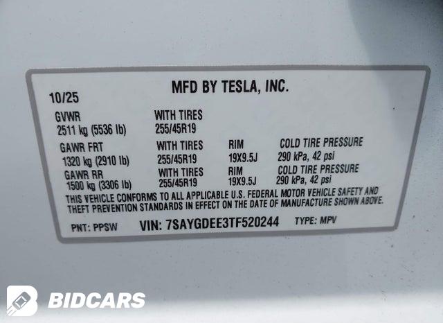 7SAYGDEE3TF520244 2026 Tesla Model Y photo no. 9