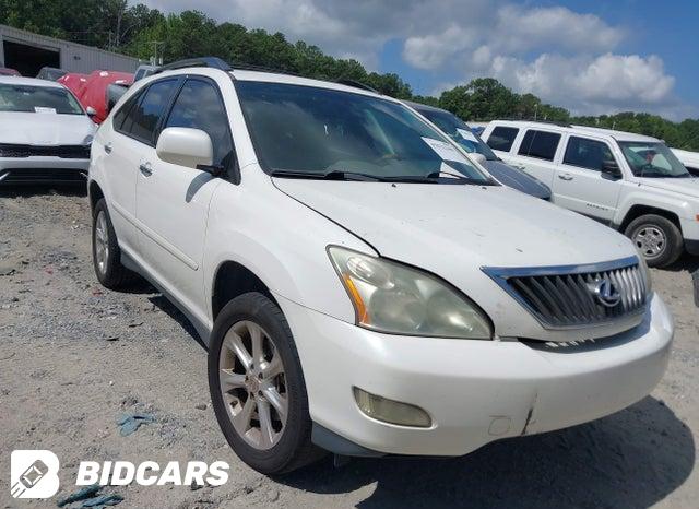 2T2GK31U09C066526 2009 Lexus RX photo no. 1
