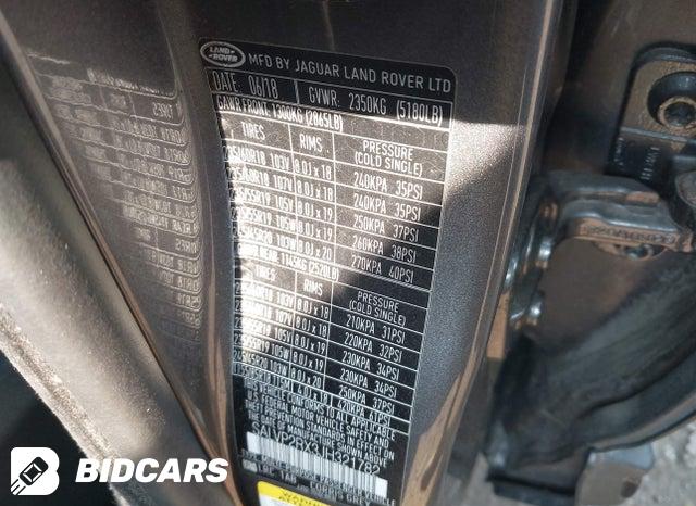 SALVP2RX3JH321782 2018 Land Rover Range Rover photo no. 9