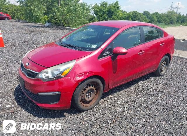 KNADN4A39G6600717 2016 KIA Rio photo no. 2