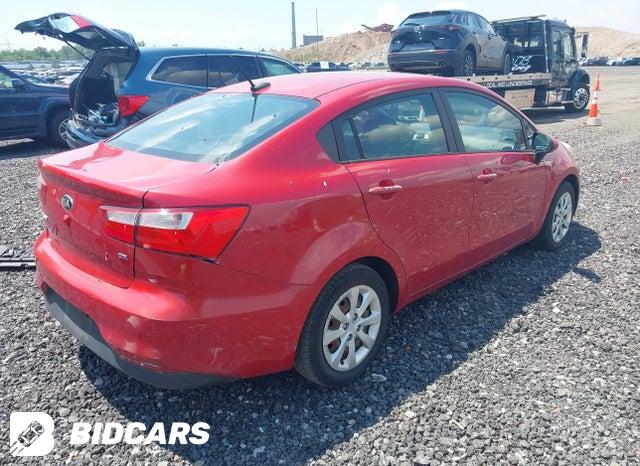 KNADN4A39G6600717 2016 KIA Rio photo no. 4