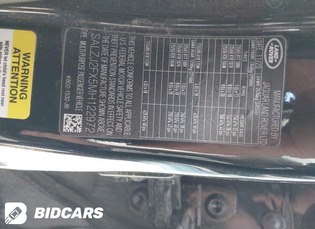 SALZJ2FX5MH122972 2021 Land Rover Range Rover photo no. 9
