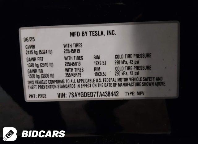7SAYGDED7TA438442 2026 Tesla Model Y photo no. 9