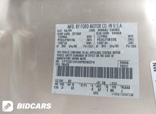 1FTZR15V5XPB58374 1999 Ford Ranger photo no. 9
