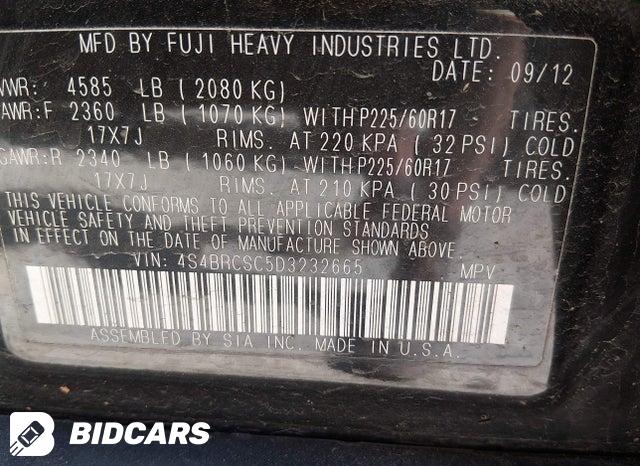 4S4BRCSC5D3232665 2013 Subaru Outback photo no. 9