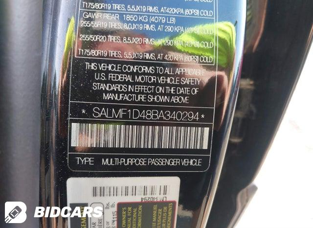 SALMF1D48BA340294 2011 Land Rover Range Rover photo no. 9