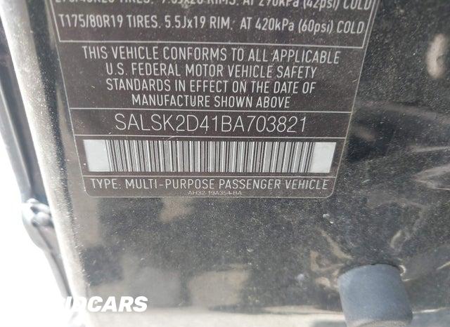 SALSK2D41BA703821 2011 Land Rover Range Rover photo no. 9