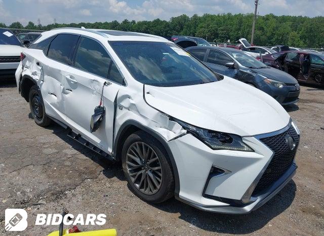 2T2BZMCA6JC139319 2018 Lexus RX photo no. 1