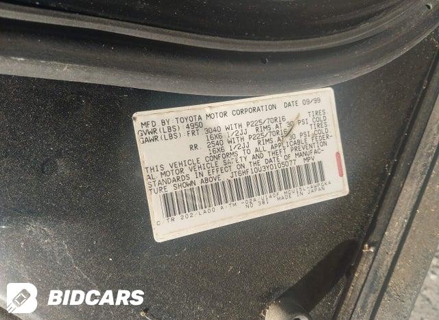 JT6HF10U3Y0105077 2000 Lexus RX photo no. 9