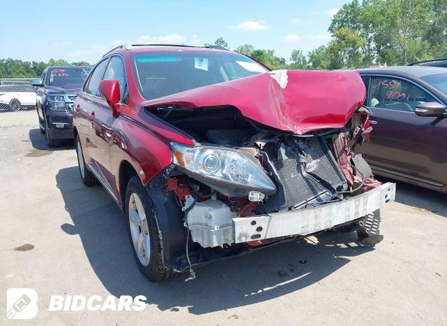 2T2ZK1BA2CC077519 2012 Lexus RX photo no. 1