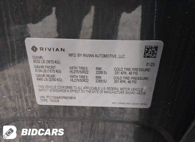 7FCTGAAA3PN018814 2023 Rivian R1T photo no. 9