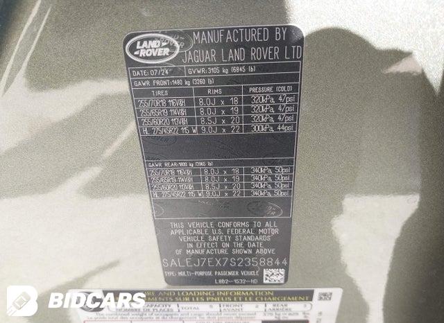 2025 Land Rover Defender — VIN SALEJ7EX7S2358844, фото 9