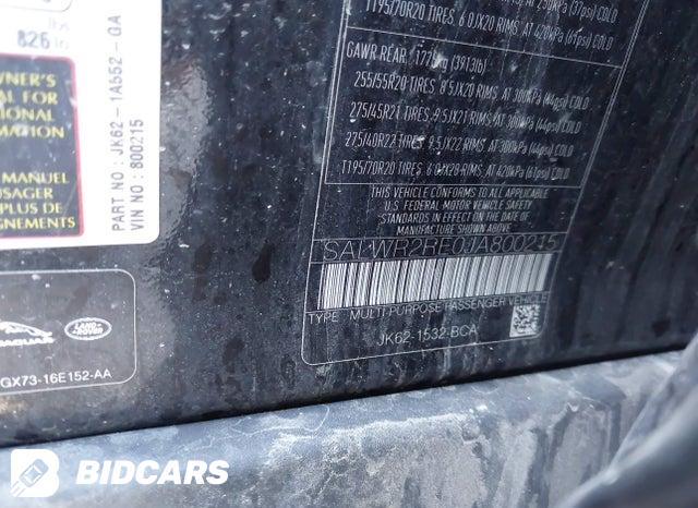 SALWR2RE0JA800215 2018 Land Rover Range Rover photo no. 9