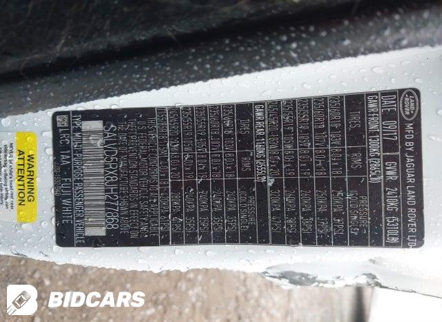 SALVD5RX8JH277868 2018 Land Rover Range Rover photo no. 9