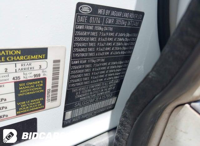 SALGS2WF3EA157953 2014 Land Rover Range Rover photo no. 9