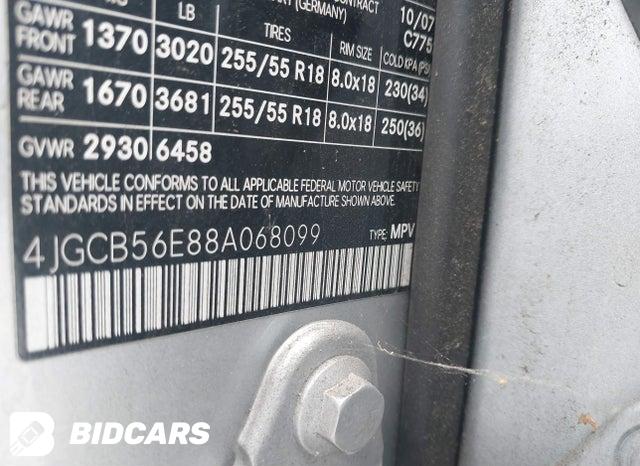 4JGCB56E88A068099 2008 Mercedes-Benz R-Class photo no. 9