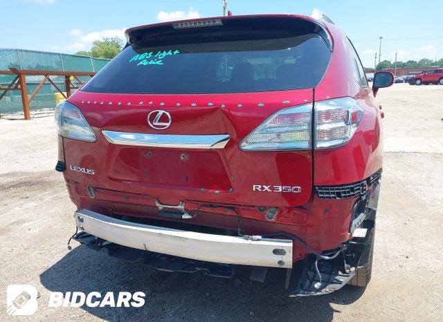 2T2BK1BA2AC008103 2010 Lexus RX photo no. 6