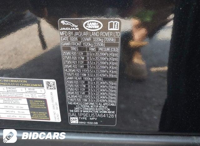 SAL1P9EU5TA641281 2026 Land Rover Range Rover photo no. 9