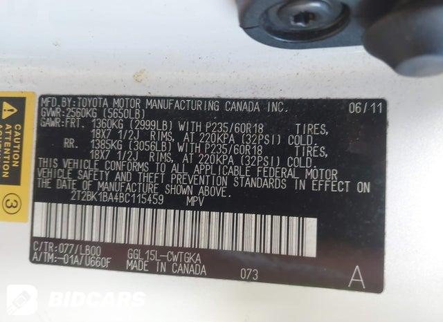 2T2BK1BA4BC115459 2011 Lexus RX photo no. 9