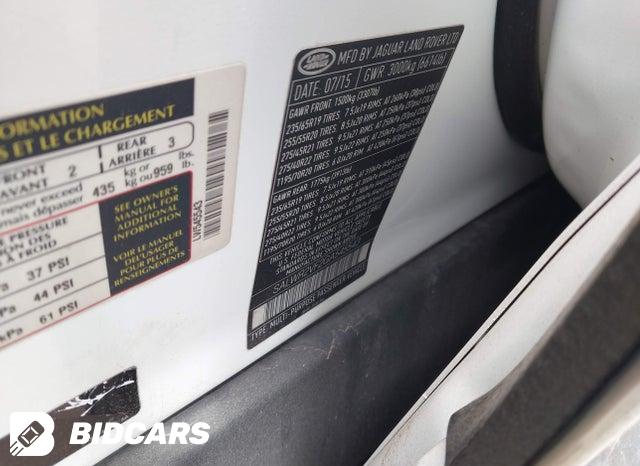 SALWR2VF2GA545543 2016 Land Rover Range Rover photo no. 9