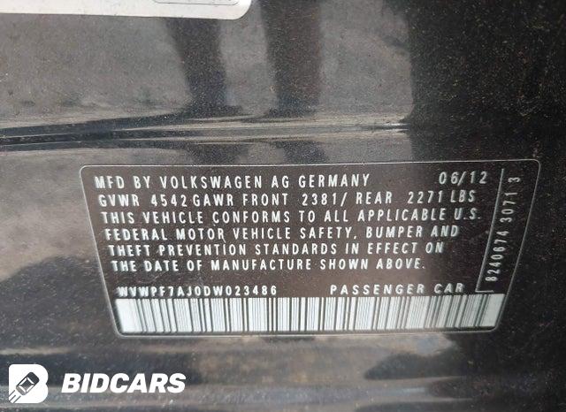 WVWPF7AJ0DW023486 2013 Volkswagen Golf R photo no. 9