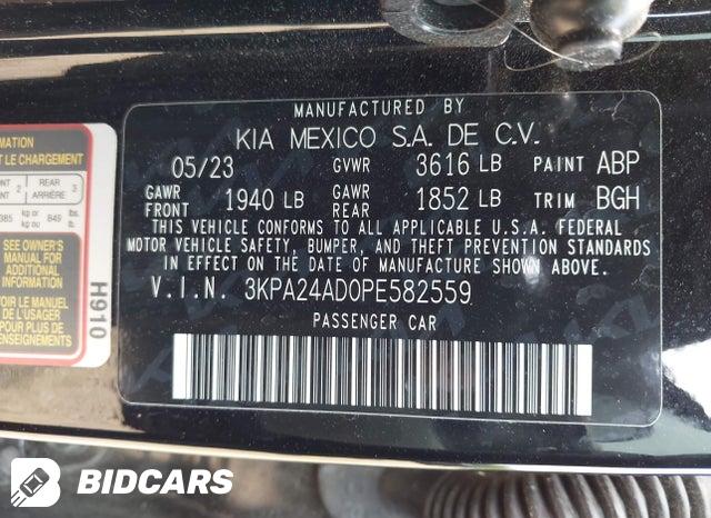 2023 KIA Rio — VIN 3KPA24AD0PE582559, şəkil 9