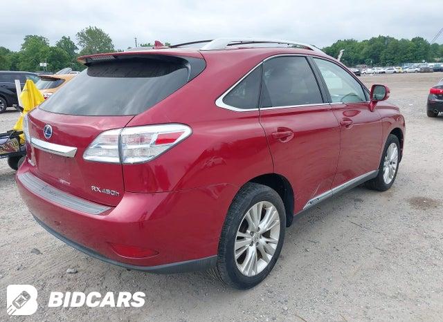 JTJBC1BAXA2008055 2010 Lexus RX photo no. 4