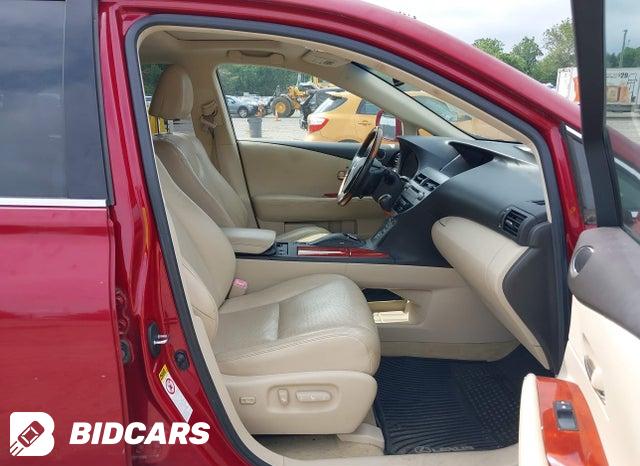 JTJBC1BAXA2008055 2010 Lexus RX photo no. 5