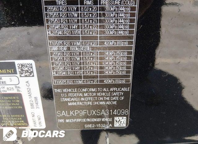 SALKP9FUXSA314098 2025 Land Rover Range Rover photo no. 9