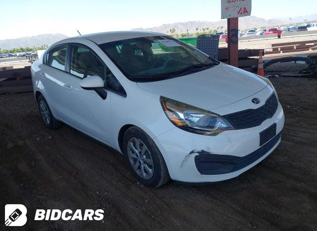 KNADM4A32E6341293 2014 KIA Rio photo no. 1