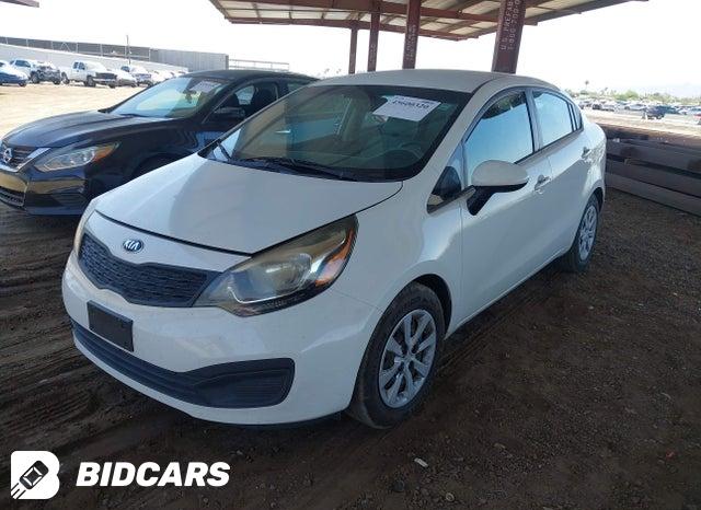 KNADM4A32E6341293 2014 KIA Rio photo no. 2