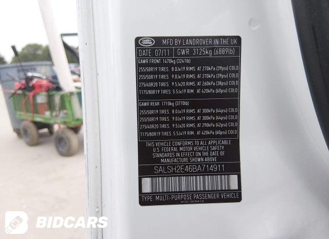 SALSH2E46BA714911 2011 Land Rover Range Rover photo no. 8